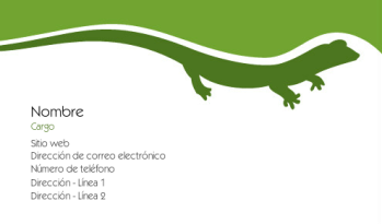 Animales y mascotas Tarjeta Profesional 1242