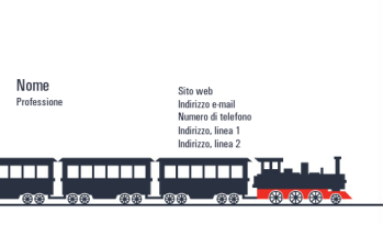 Settore automobilistico e trasporti Biglietto da visita 1255