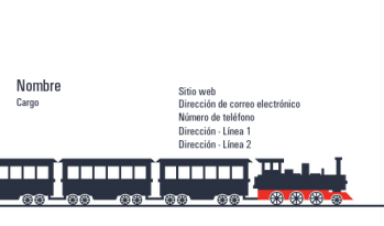 Automovilismo y transporte Tarjeta Profesional 1255