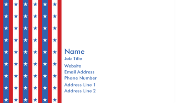 Legal & Politics Business Card 1222