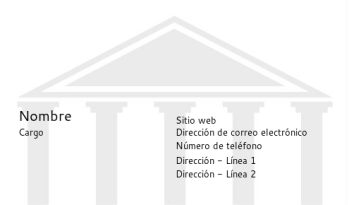 Legal y política Tarjeta Profesional 1225