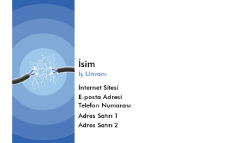 IT / Bilgi Sistemleri & Mühendislik Kartvizit 517