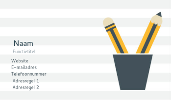 Bedrijven en consulting Visitekaartje 1206