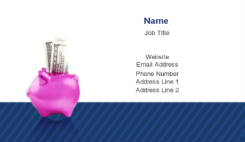 Finance & Insurance Business Card 1464