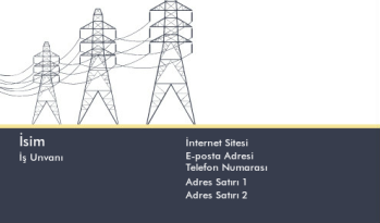 IT / Bilgi Sistemleri & Mühendislik Kartvizit 479