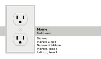 Tecnologia e informazione Biglietto da visita 942