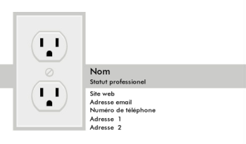 Informatique Carte de visite 942