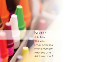 Childcare & Education Business Card 1285