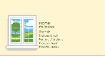 Settore immobiliare Biglietto da visita 961