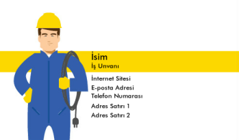 Temizlik & Ev Tadilatı Kartvizit 137