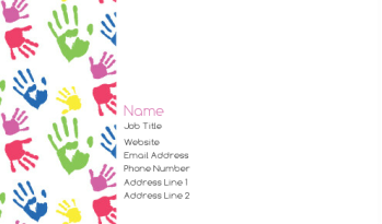 Childcare & Education Business Card 793