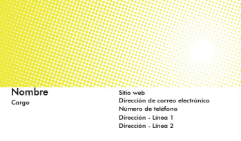 Entretenimiento, arte y música Tarjeta Profesional 628