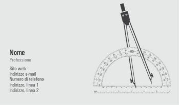 Tecnologia e informazione Biglietto da visita 430