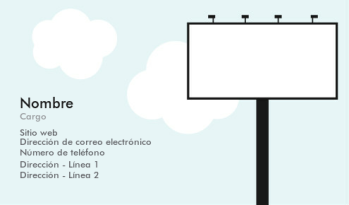 Mercadeo y comunicaciones Tarjeta Profesional 701