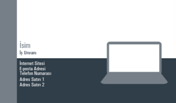 IT / Bilgi Sistemleri & Mühendislik Kartvizit 125