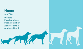 Animals & Pets Business Card 279