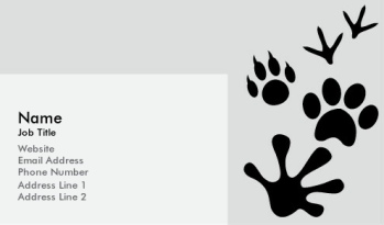 Animals & Pets Business Card 625