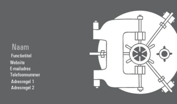 Financieel en verzekeringen Visitekaartje 1178
