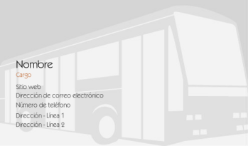 Automovilismo y transporte Tarjeta Profesional 1185