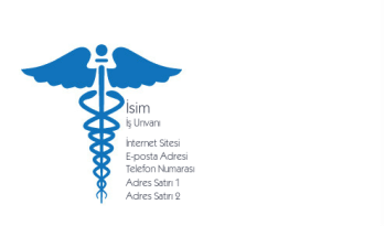 Sağlık Hizmetleri & Kamu Güvenliği Kartvizit 184