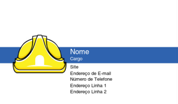 Construção & Terceirização Cartão de Visita 807