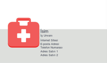 Sağlık Hizmetleri & Kamu Güvenliği Kartvizit 639