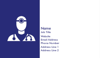 Health Care & Public Safety Business Card 640