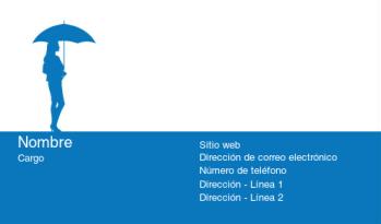 Finanzas y seguros Tarjeta Profesional 924