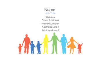 Childcare & Education Business Card 434