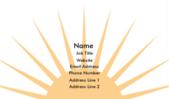 Family Services & Counseling Business Card 923