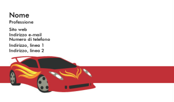 Settore automobilistico e trasporti Biglietto da visita 1161