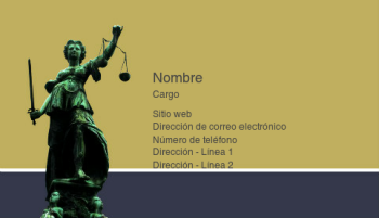 Legal y política Tarjeta Profesional 385