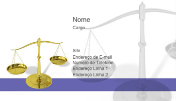 Judicial & Política Cartão de Visita 243