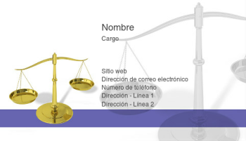 Legal y política Tarjeta Profesional 243