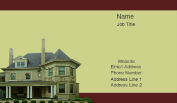 Real Estate Business Card 1457