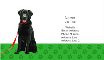 Animals & Pets Business Card 1034