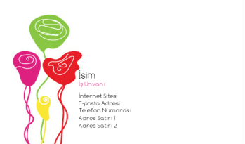 Güzellik & Masaj      Kartvizit 894