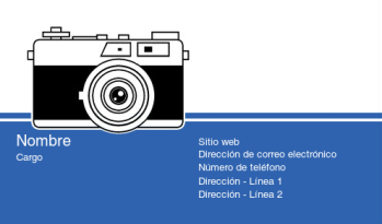 Entretenimiento, arte y música Tarjeta Profesional 687