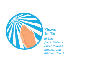 Religious & Spiritual Business Card 885