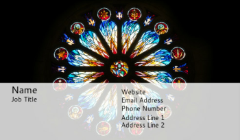 Religious & Spiritual Business Card 1082