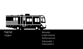 Automobilbranche & Transport Visitenkarte 1074