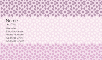 Beauty & Massage Business Card 685