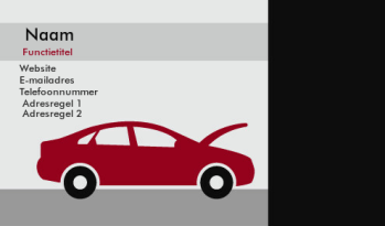 Auto en transport Visitekaartje 770