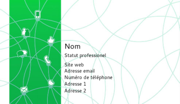 Business et Consulting Carte de visite 834