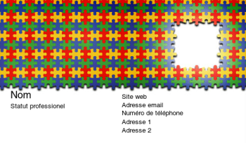 Éducation et Enfance Carte de visite 985
