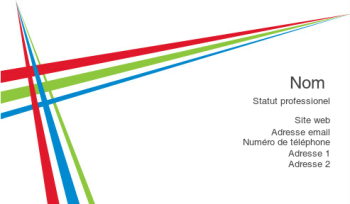 Business et Consulting Carte de visite 457