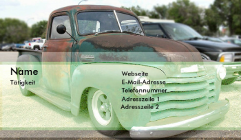 Automobilbranche & Transport Visitenkarte 975