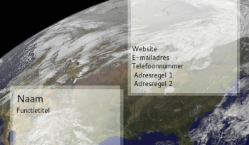 Reizen en gastvriendelijkheid Visitekaartje 976