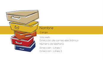 Viajes y hospitalidad Tarjeta Profesional 1362