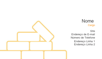 Construção & Terceirização Cartão de Visita 865
